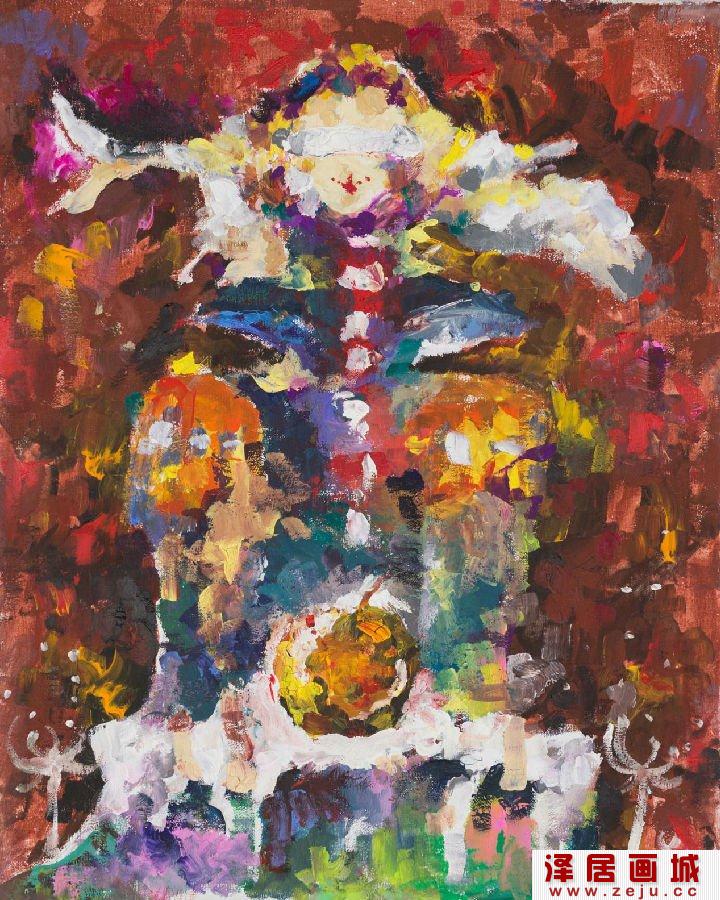 “追逐梵高”少儿绘画大赛作品