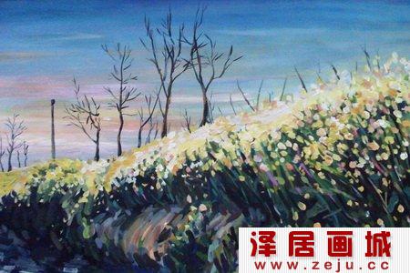 水粉画湿画法