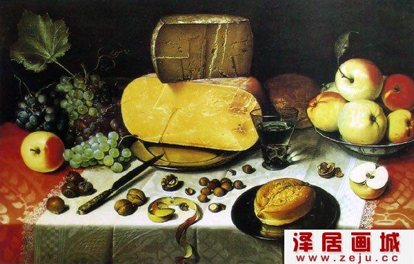 莫奈著名油画《阿尔让特依》