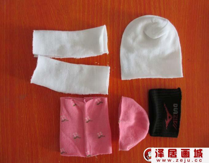 用袜子做兔子教程高清大图01