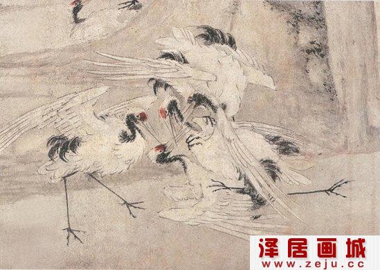 边文进，《春花三喜》轴，明代，台北故宫藏