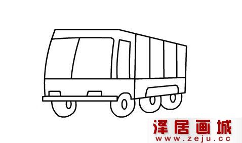 消防车简笔画教程图解