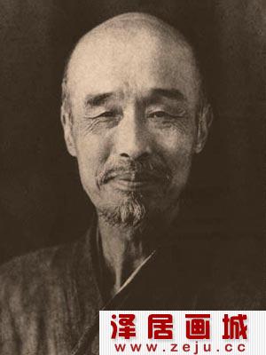 弘一法师像,李叔同照片