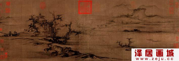 郭熙《树色平远图》高清全图赏析