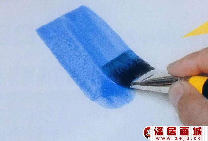 水彩画基本涂色方法：水彩画色彩叠加法图文教程21