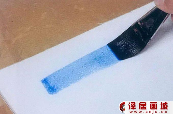 水彩画基本涂色技法之水彩画平涂法图文教程01