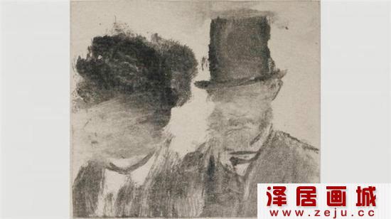 从版画看不一样的德加