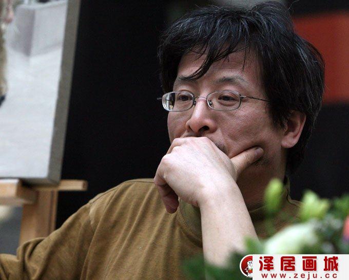冷军，当代青年画家冷军照片