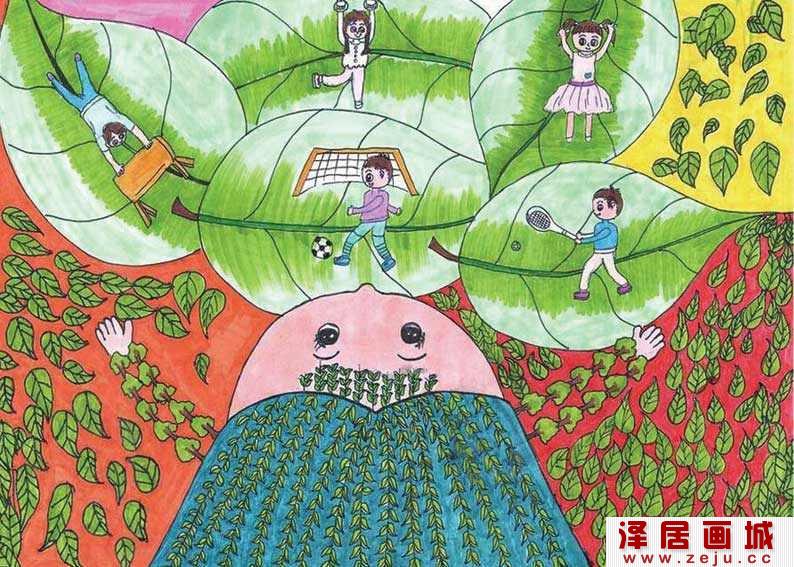 儿童学画画
