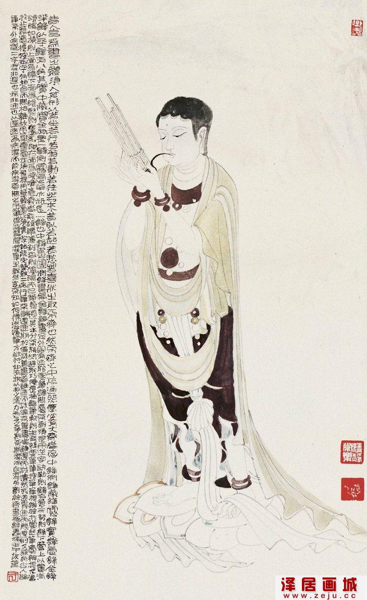 于友善人物画作品大图欣赏