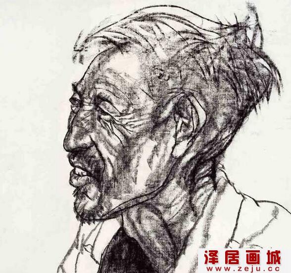 人物速写中人物头像速写的方法
