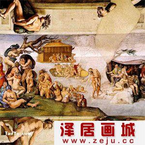 米开朗基罗名画《创世纪》