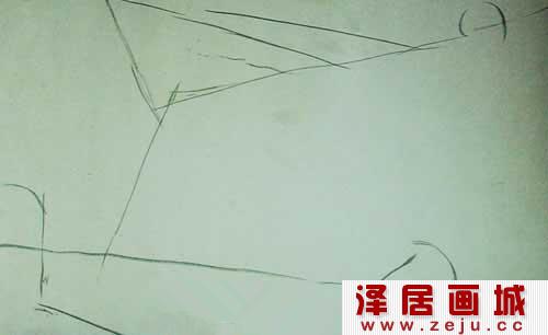 水粉画构图