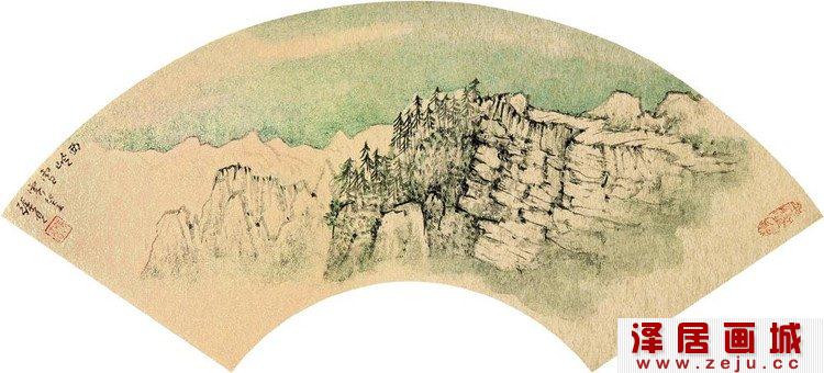 张尔宾山水画