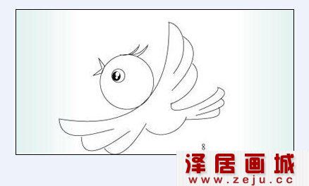 小鸟简笔画