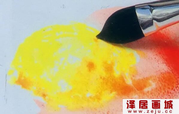 柠檬水彩画教程
