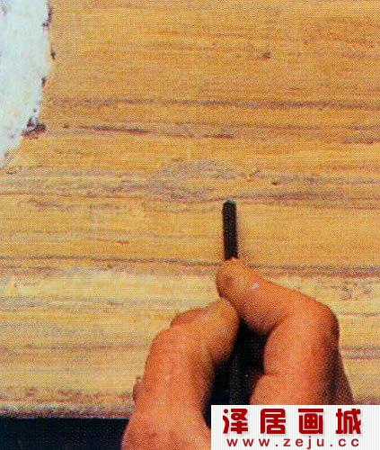 油画刮痕法详细解析