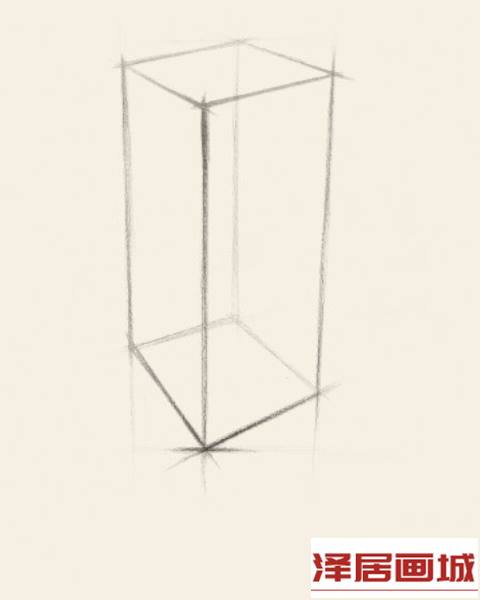素描几何体之长方体