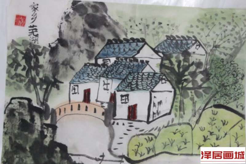 儿童画家乡芜湖