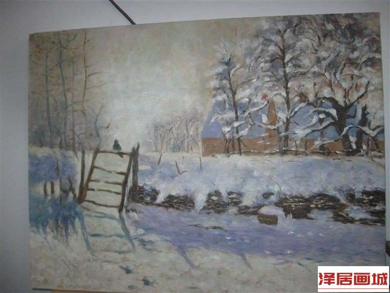 儿童画儿童画雪景图片大全-白雪皑皑