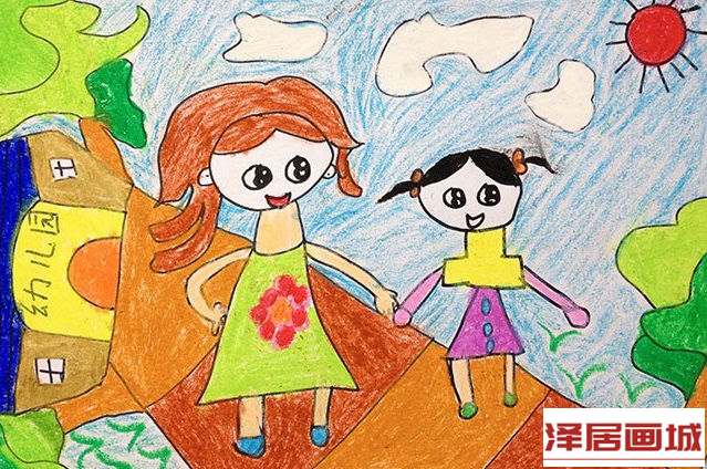 儿童画我的盼望