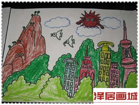 儿童画我骄傲，我是中国人