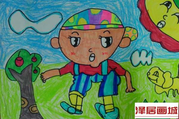 儿童画亲近大自然