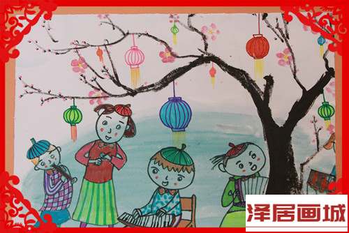儿童画新春演唱会
