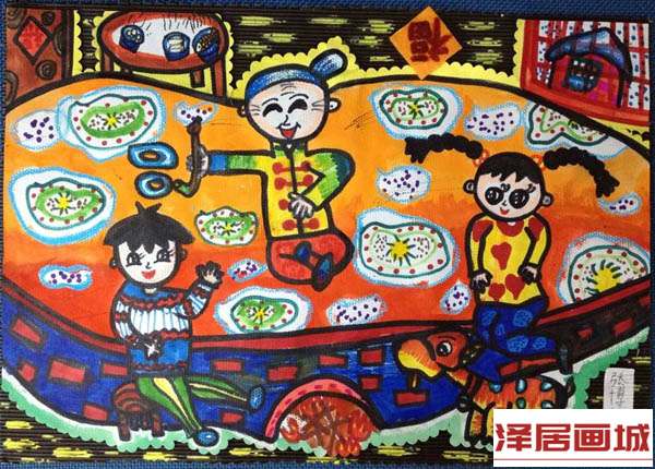 儿童画欢聚一堂