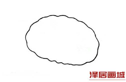简笔画蜡笔小新小白的图片教程