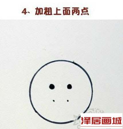 儿童简笔画卡通猫咪的画法教程