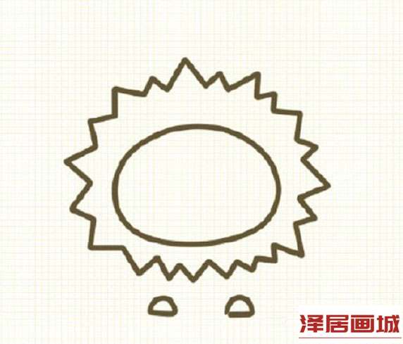 可爱的卡通小狮子简笔画图片教程