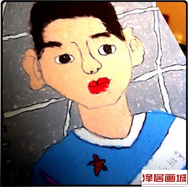 儿童画我的好同学