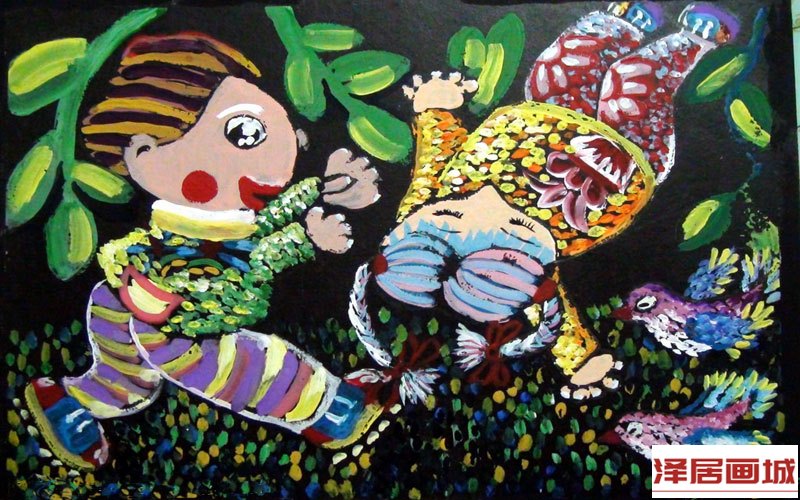 儿童画翻转