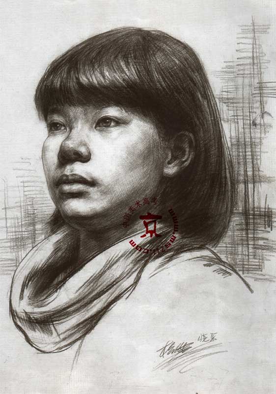 素描头像