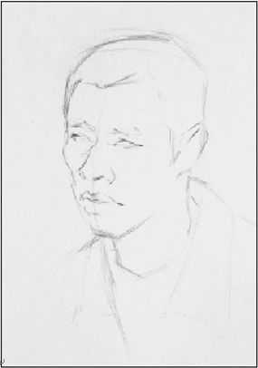 素描头像