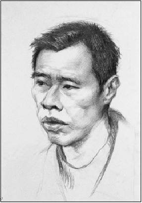 素描头像