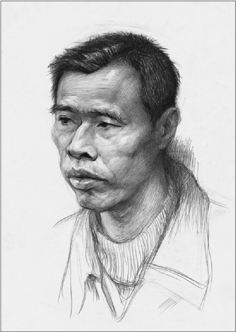 素描头像