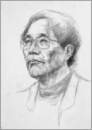 素描头像