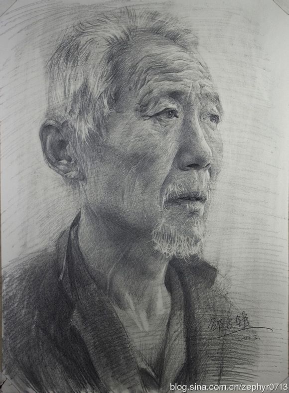 素描头像