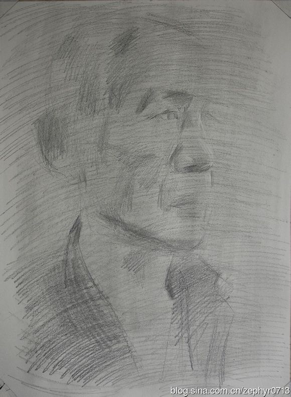 素描头像
