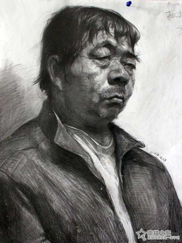 素描头像