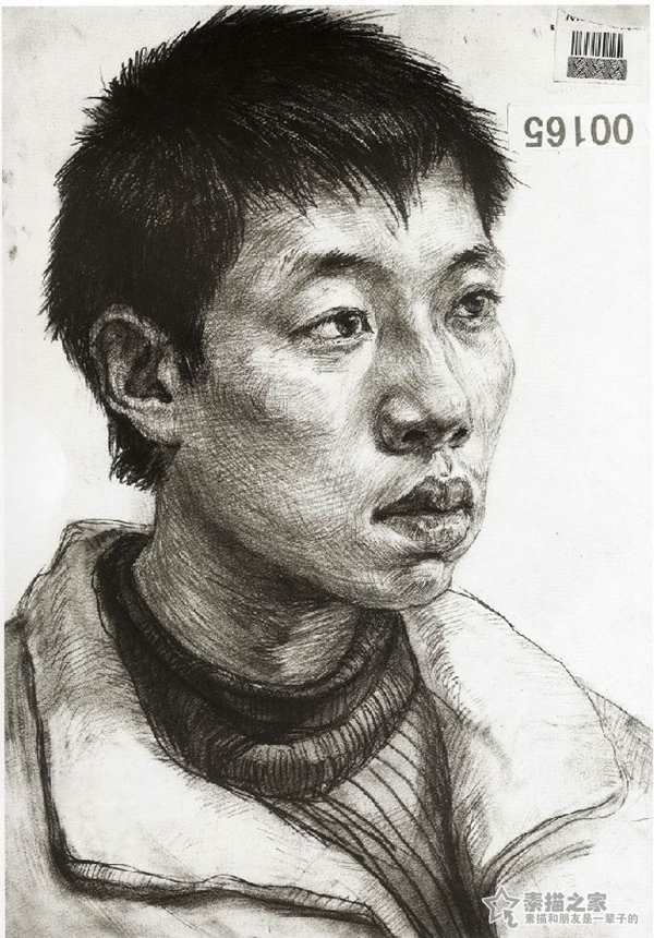 湖北美院素描作品图片