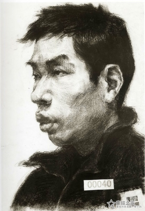 湖北美院素描作品图片
