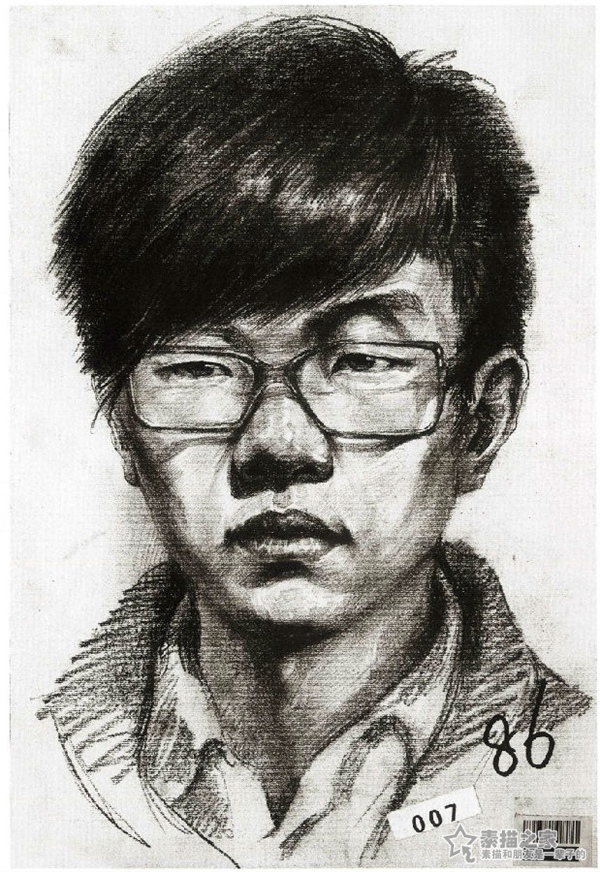 湖北美院素描图片