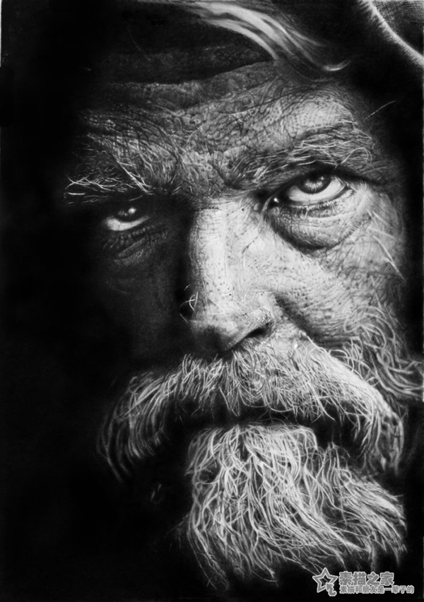 Franco Clun素描画作品