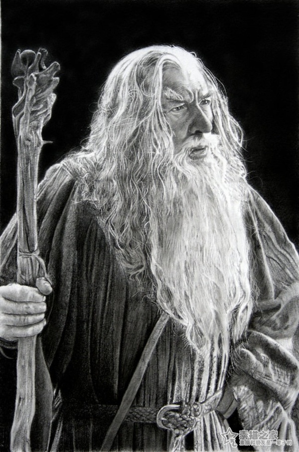 Franco Clun素描画作品