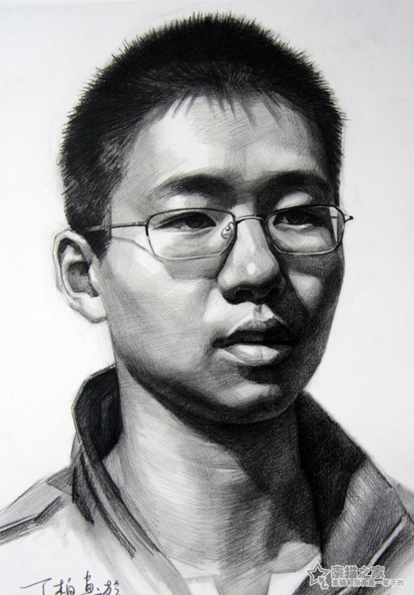 素描头像
