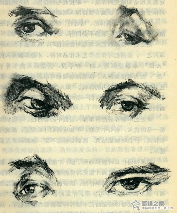 素描眼睛
