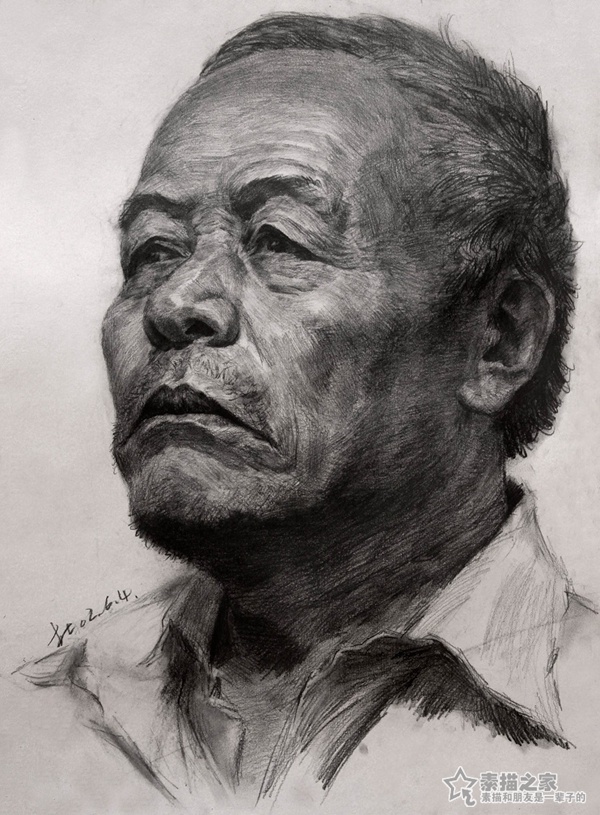 素描头像